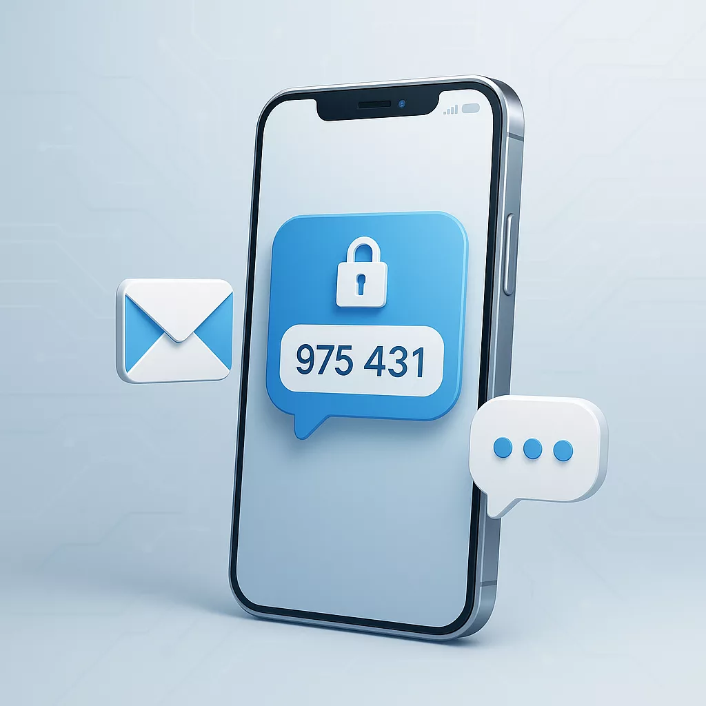 OTP (2FA) — vérification fiable, simple & rapide | Efidem 1 otp